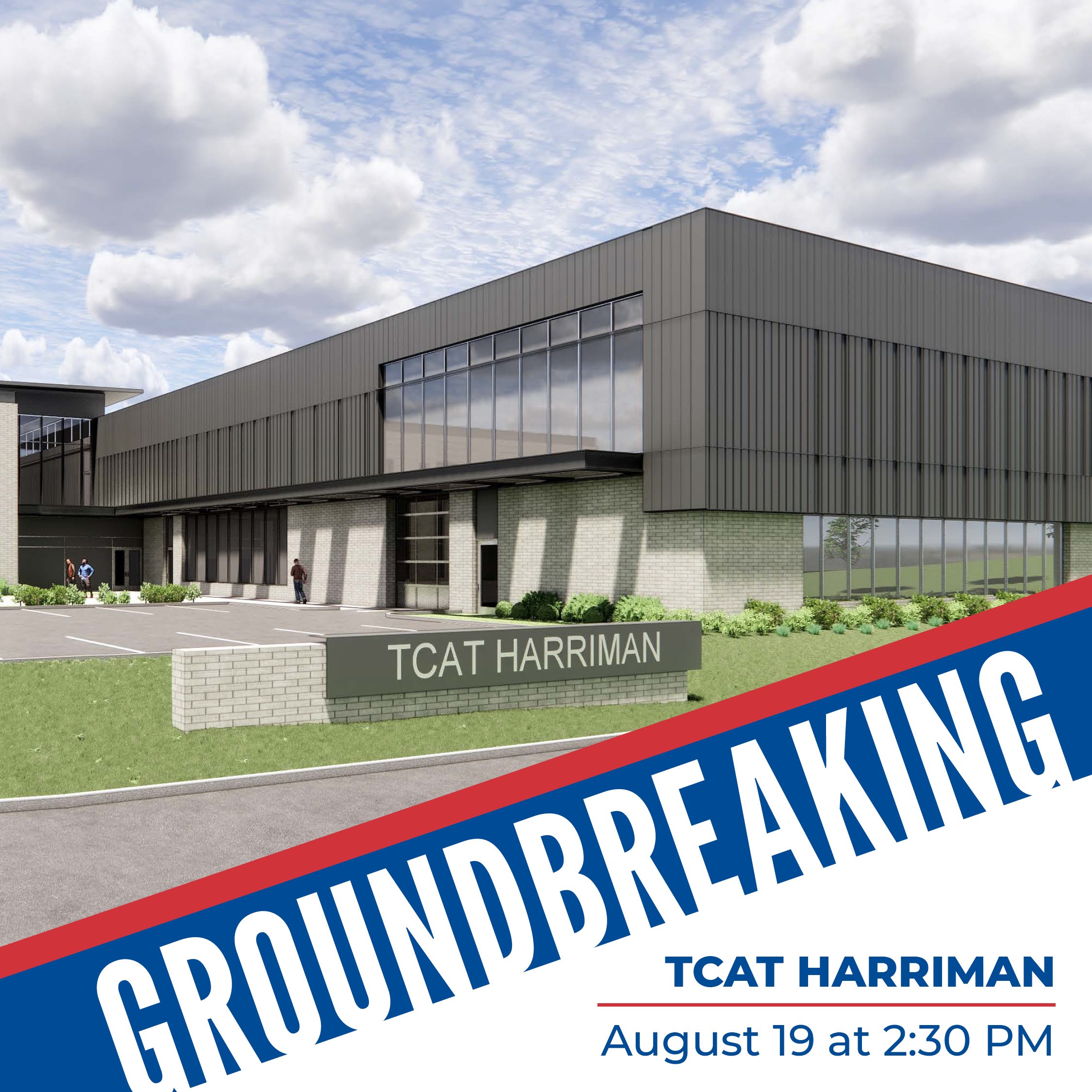 Groundbreaking - TCAT Harriman - August 19 at 2:30 PM